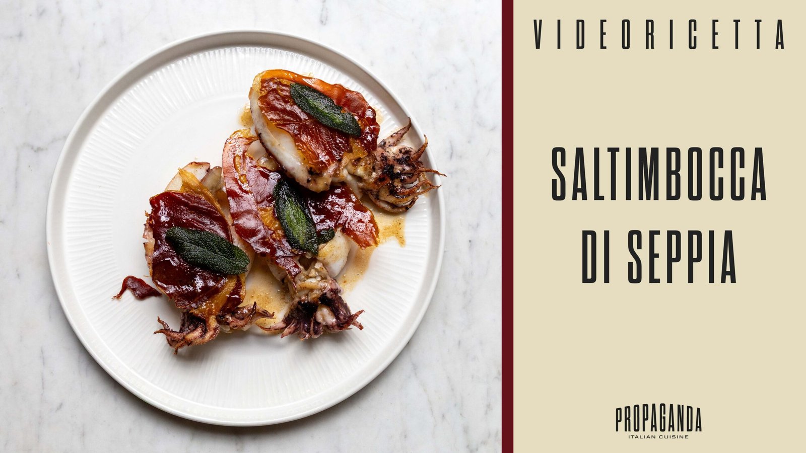 Saltimbocca con Seppie